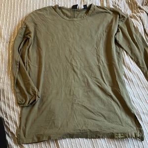 Scotch and soda 3/4 sleeve shirt size medium